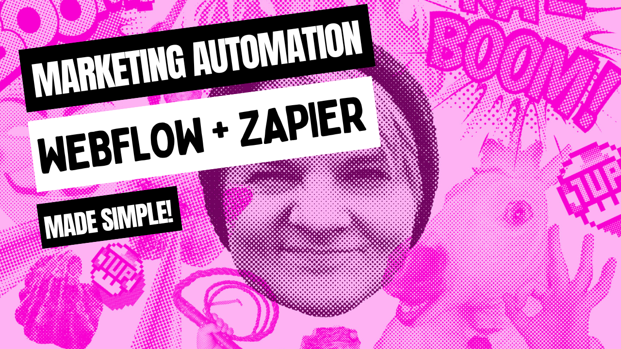 Webflow + Zapier — marketing automation made simple